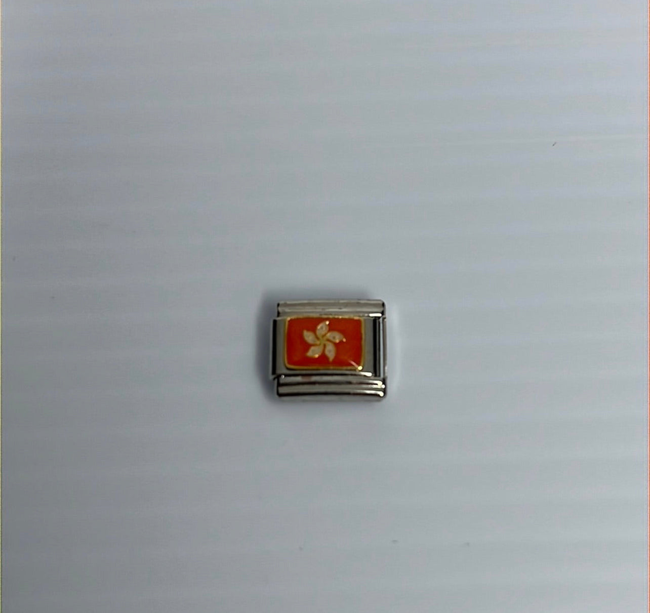 Flower Italian Link charm