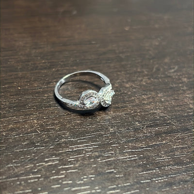 Cz infinity Style Ring