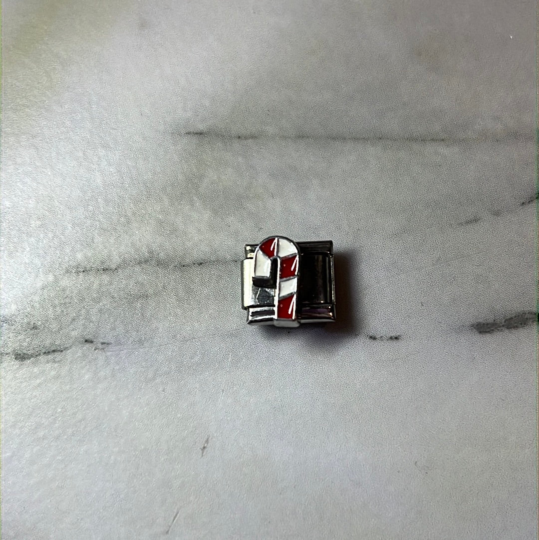 Candy Canes Italian Link Charm