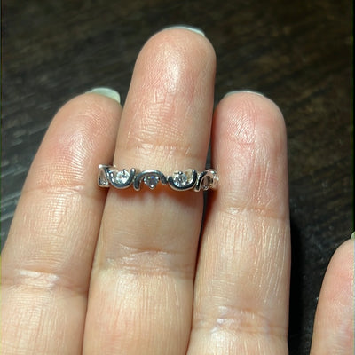 Cz Band Ring
