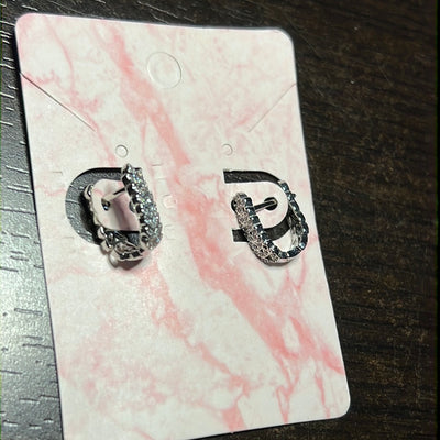 Cz Hoop Earrings