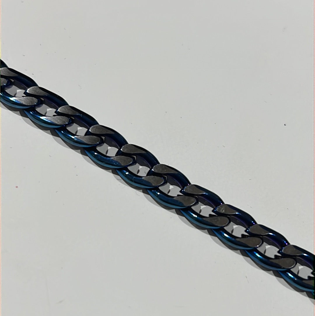 Silver with Blue Bracelet