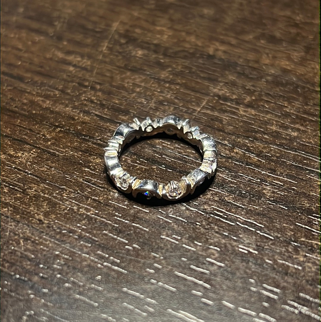 Cz Band Ring