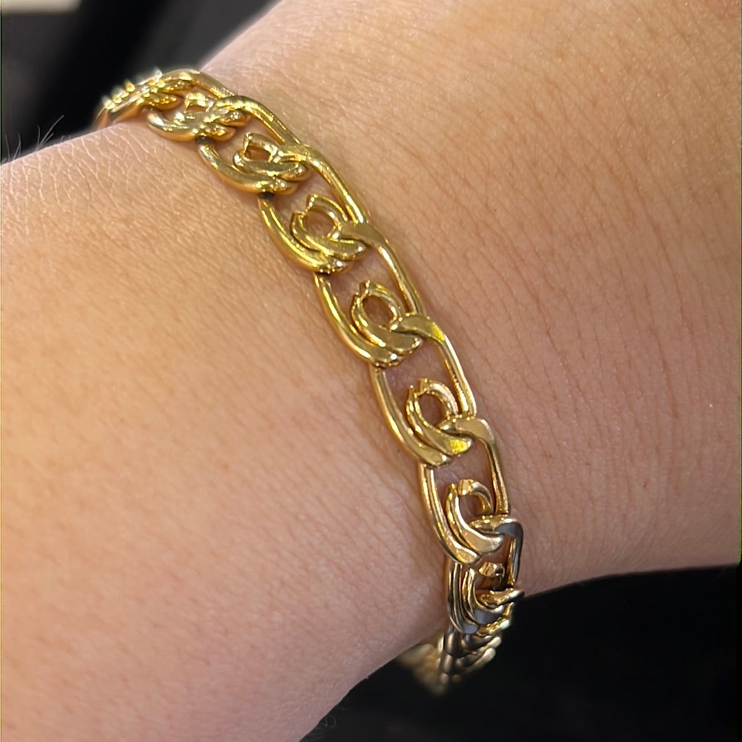 Gold Chain Bracelet