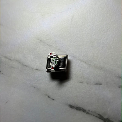 Holiday Candy Canes Italian Link Charm