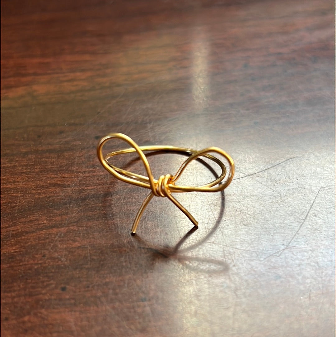 Handmade Knot Ring