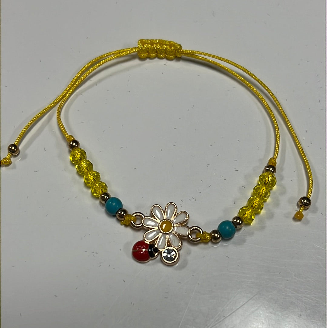 Daisy with LadyBug Bracelet