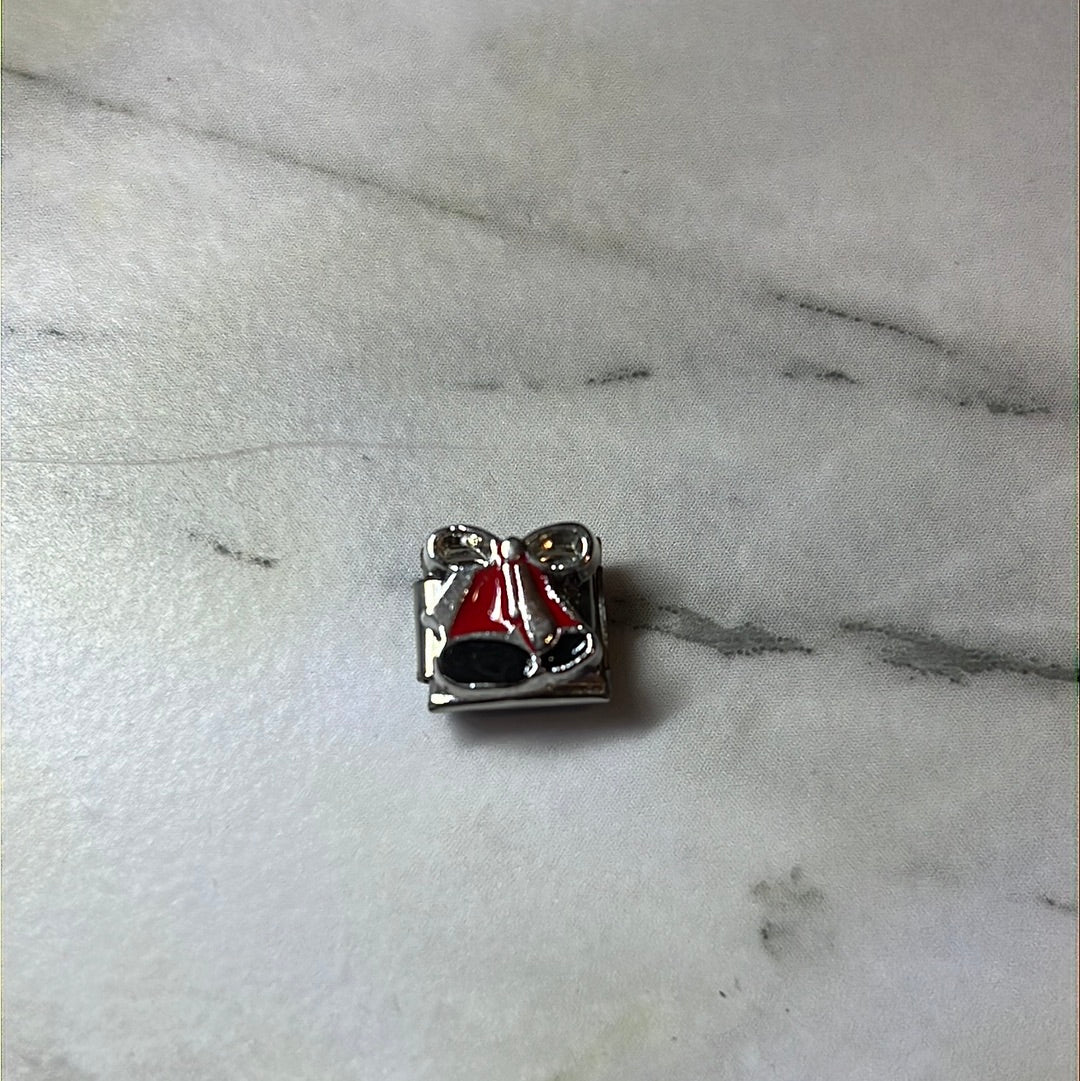 Christmas Bells Italian Link Charm