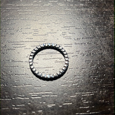Cz Green Band Ring
