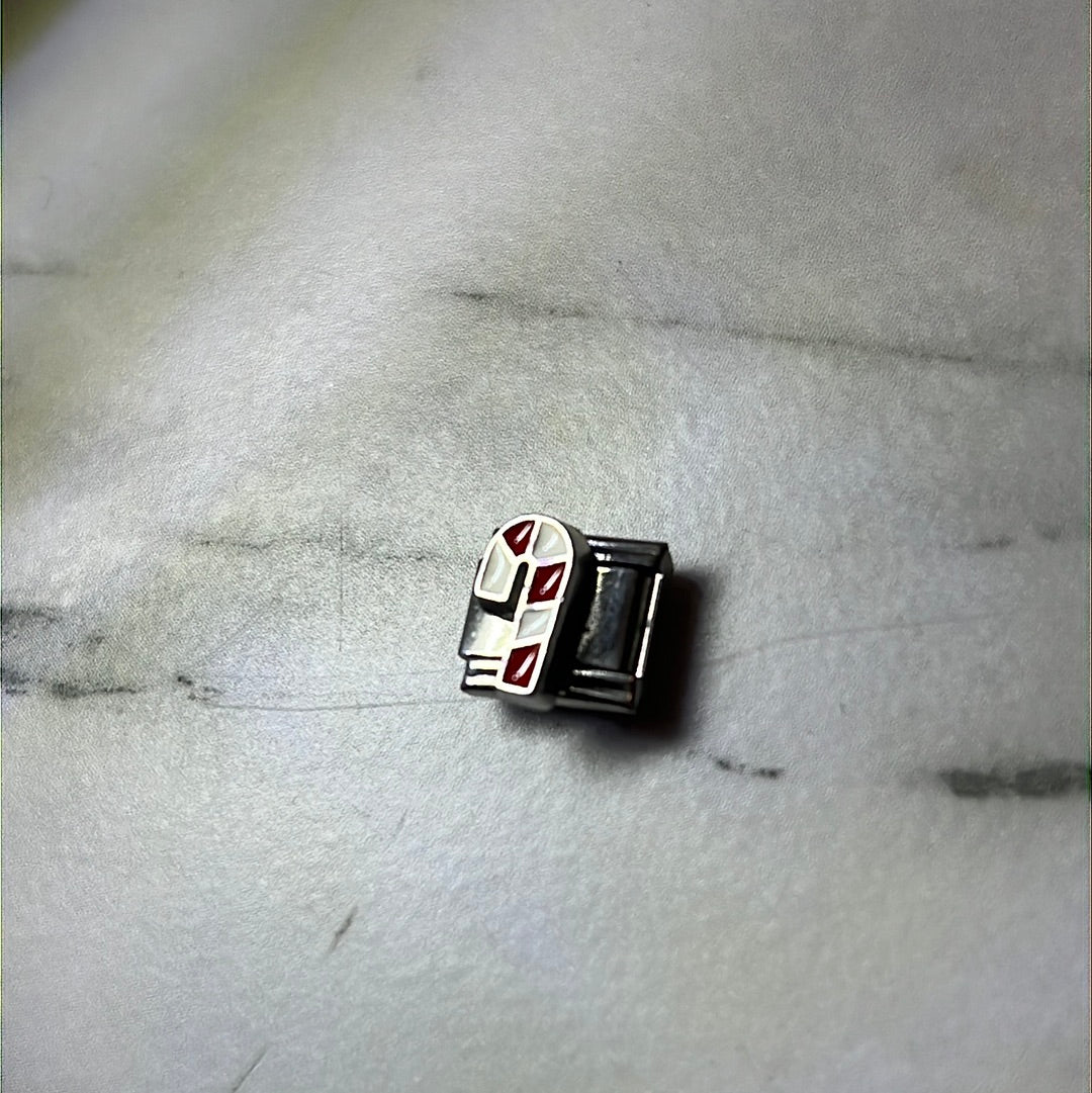Candy Canes Italian Link Charm