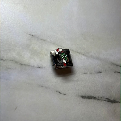 Holiday Candy Canes Italian Link Charm