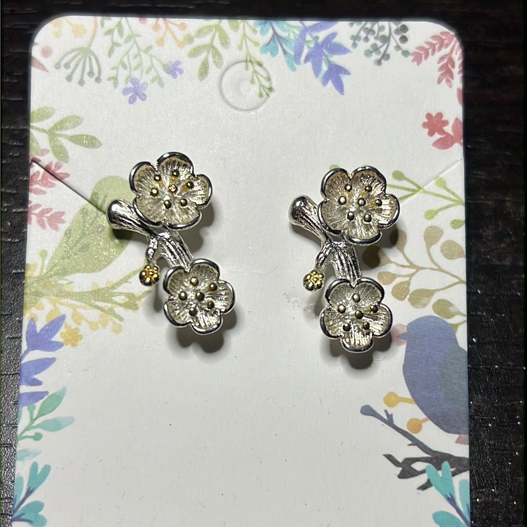 Flowers Stud Earrings