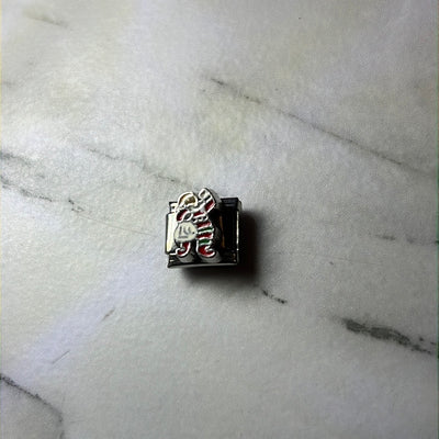 Santa Claus Italian Link Charm