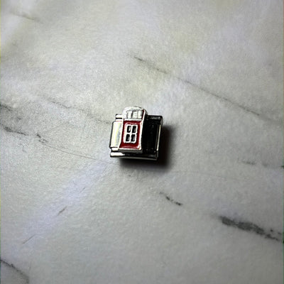 Telephone Station Italian Link Charm