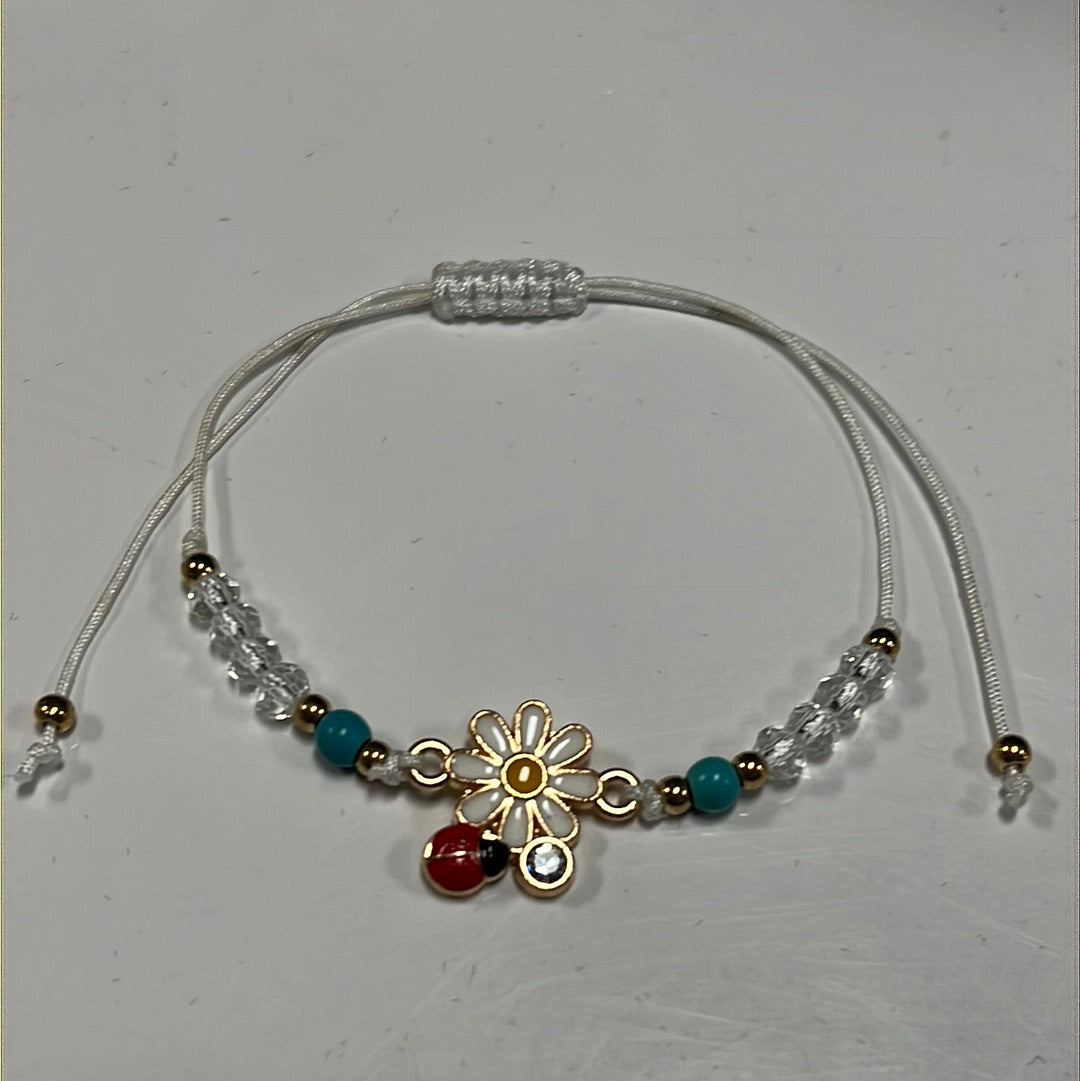 Daisy with LadyBug Bracelet