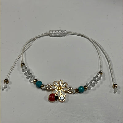 Daisy with LadyBug Bracelet