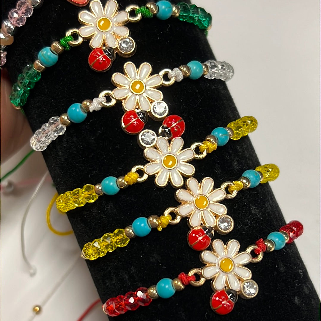 Daisy with LadyBug Bracelet