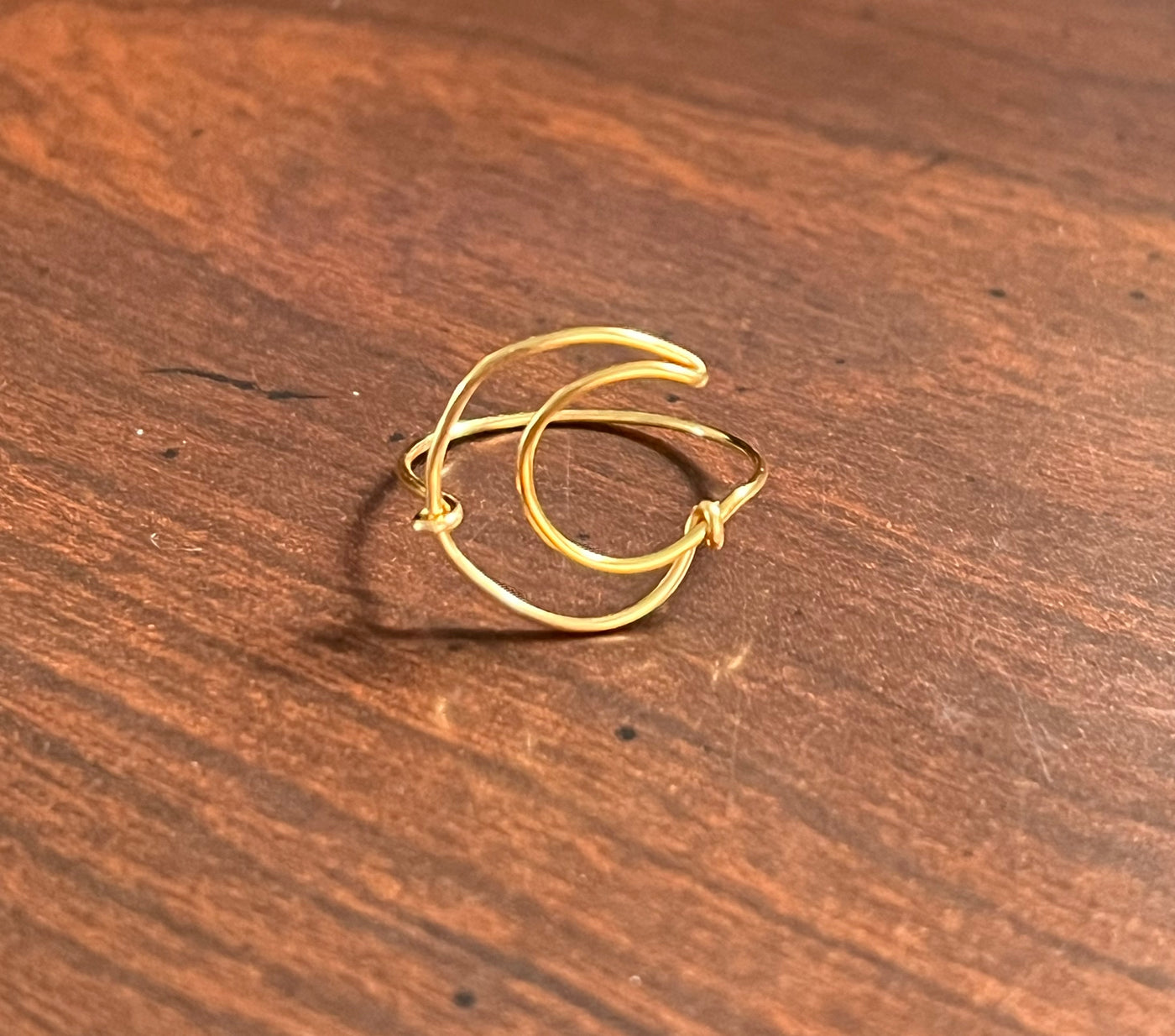 Handmade Moon Ring