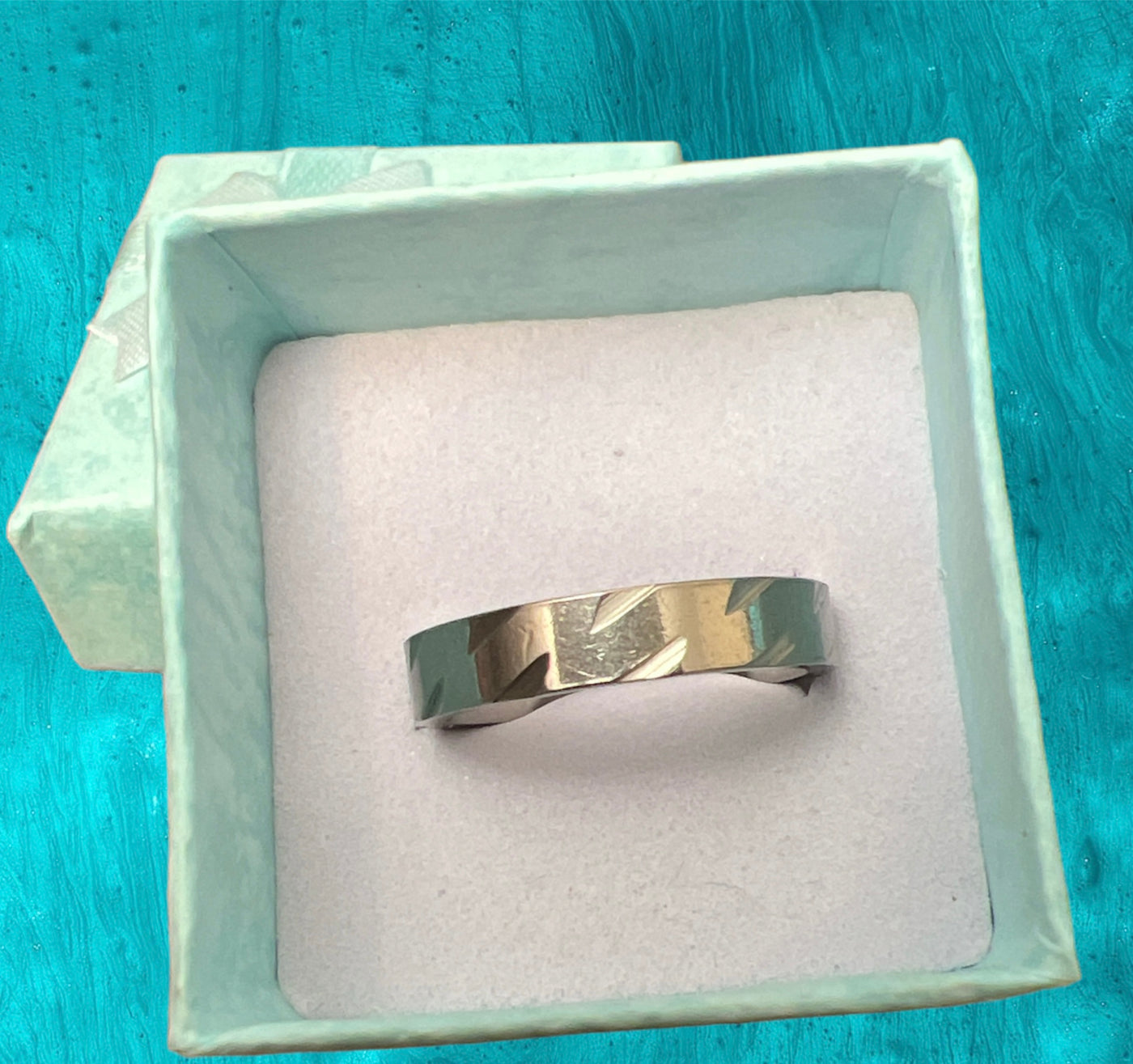 Wheel Band Ring in Stainless Steel