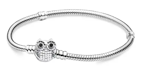 Owl Snake Chain Bracelet