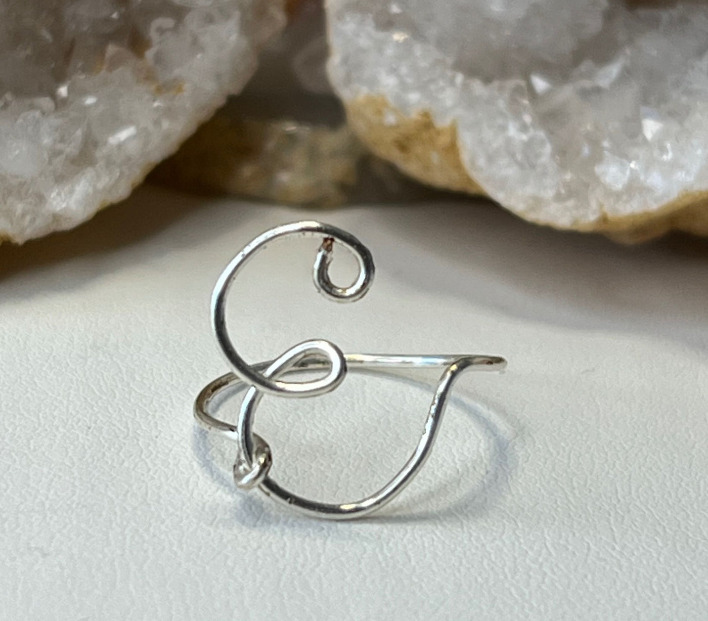 Letter E Ring