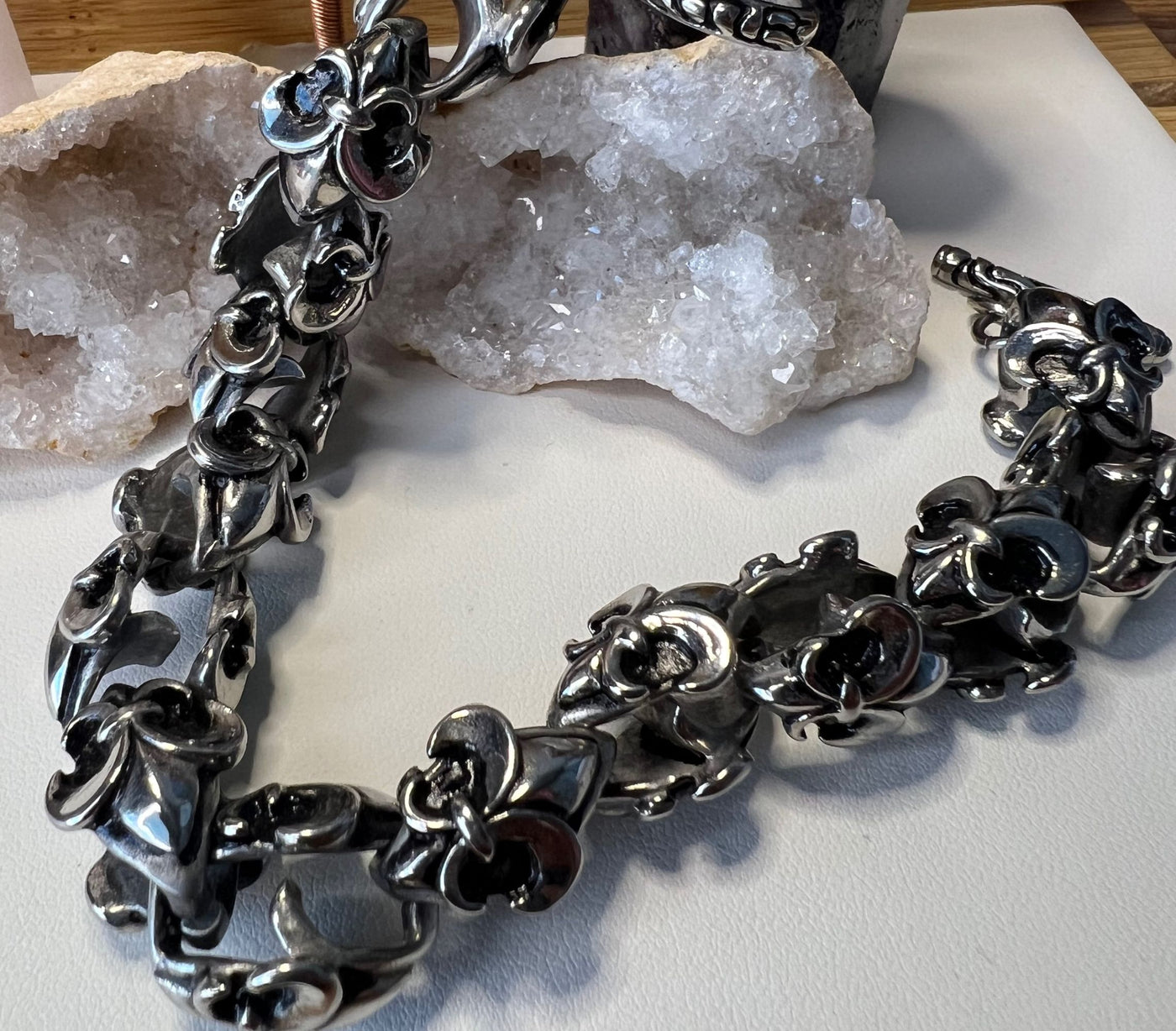 Stainless Steel Bracelet- Skull