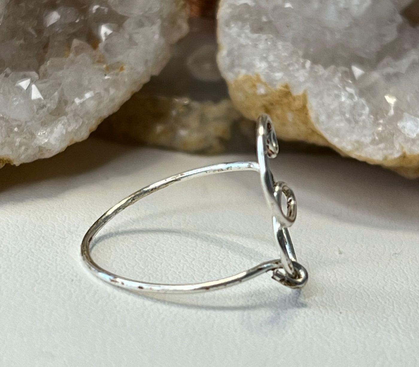 Letter E Ring