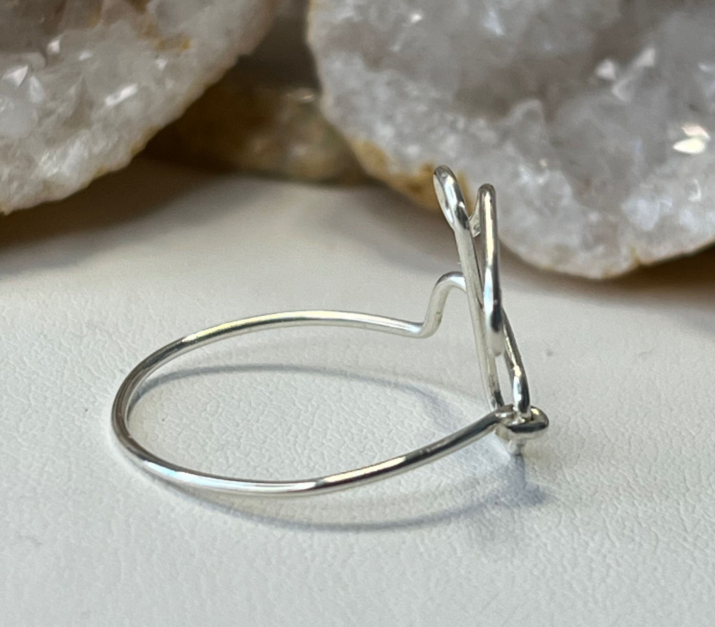 Letter F Ring