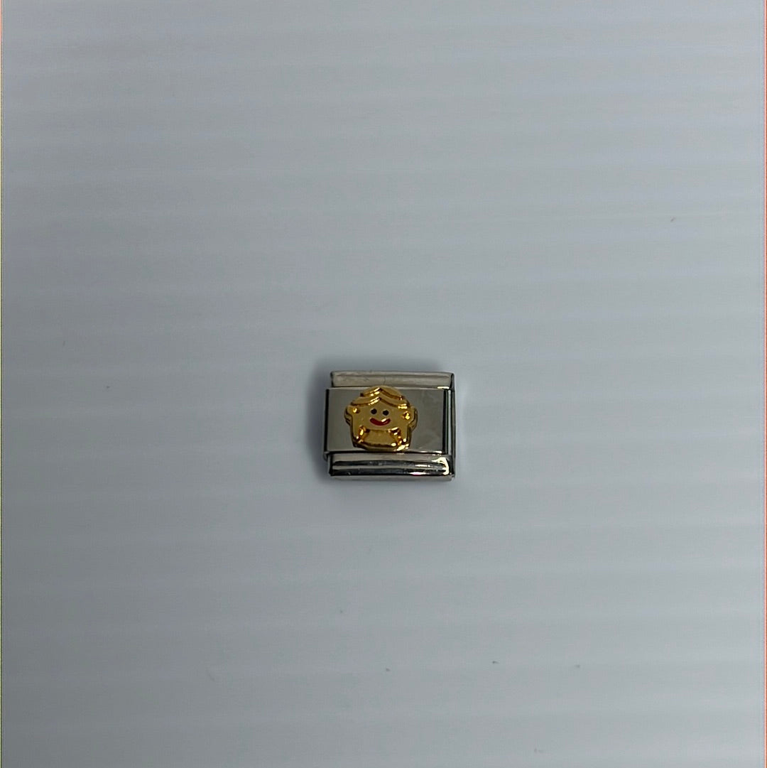 Boy Italian Link Charm