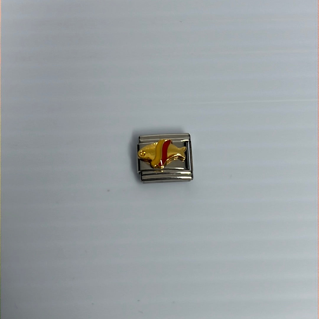 Fish Italian Link Charm