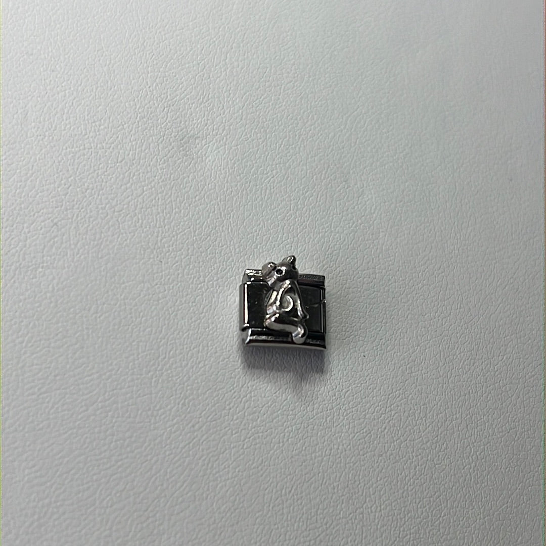 Cat Italian Link Charm