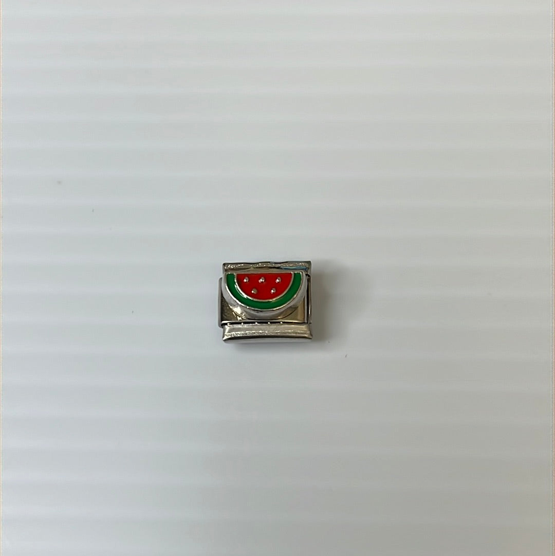 Watermelon Italian Link Charm