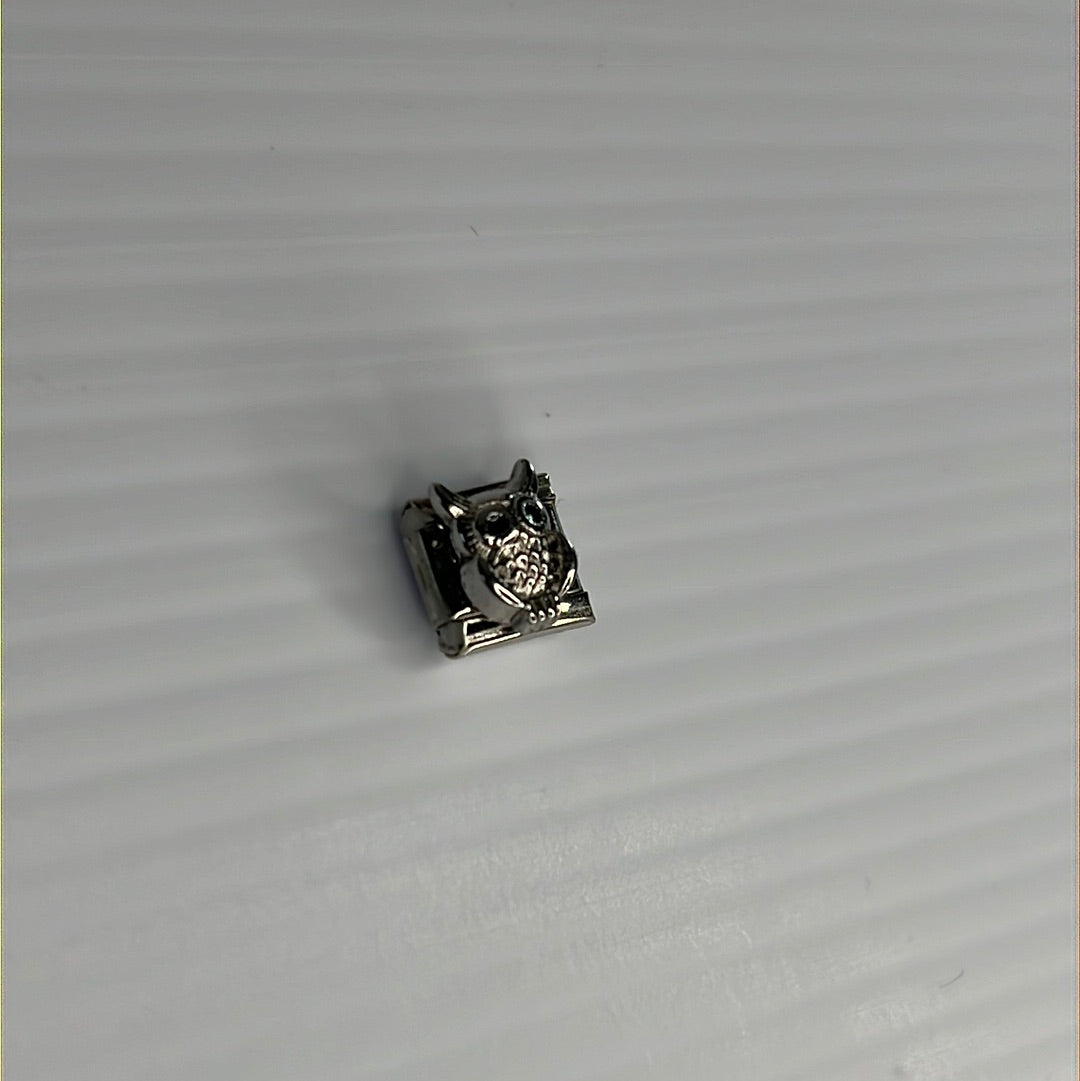 Owl Italian Link Charm
