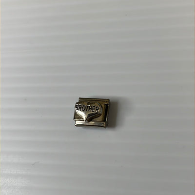 Brother Italian Link Charm