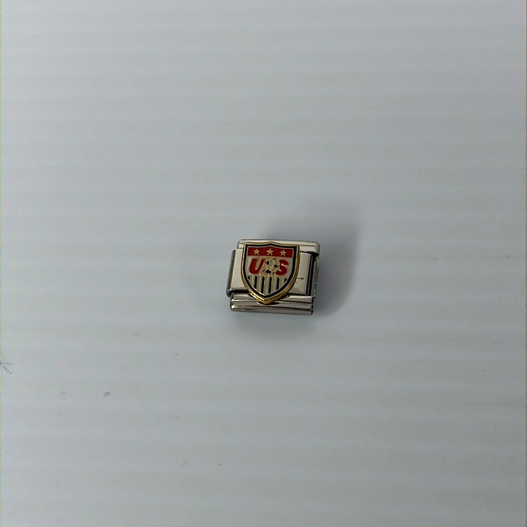 USA Italian Link Charm