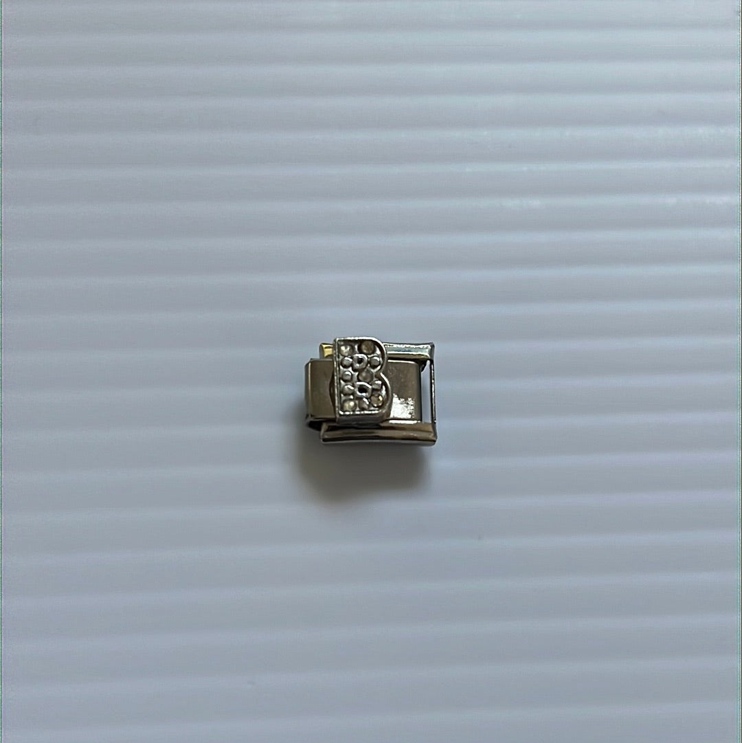 Letter B Italian Link Charm