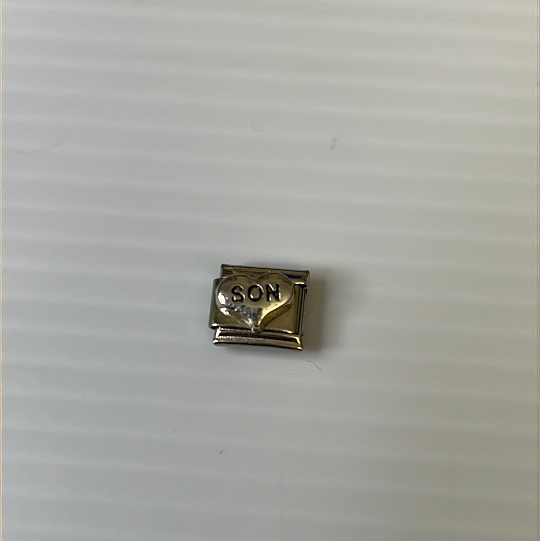 Son Italian Link Charm