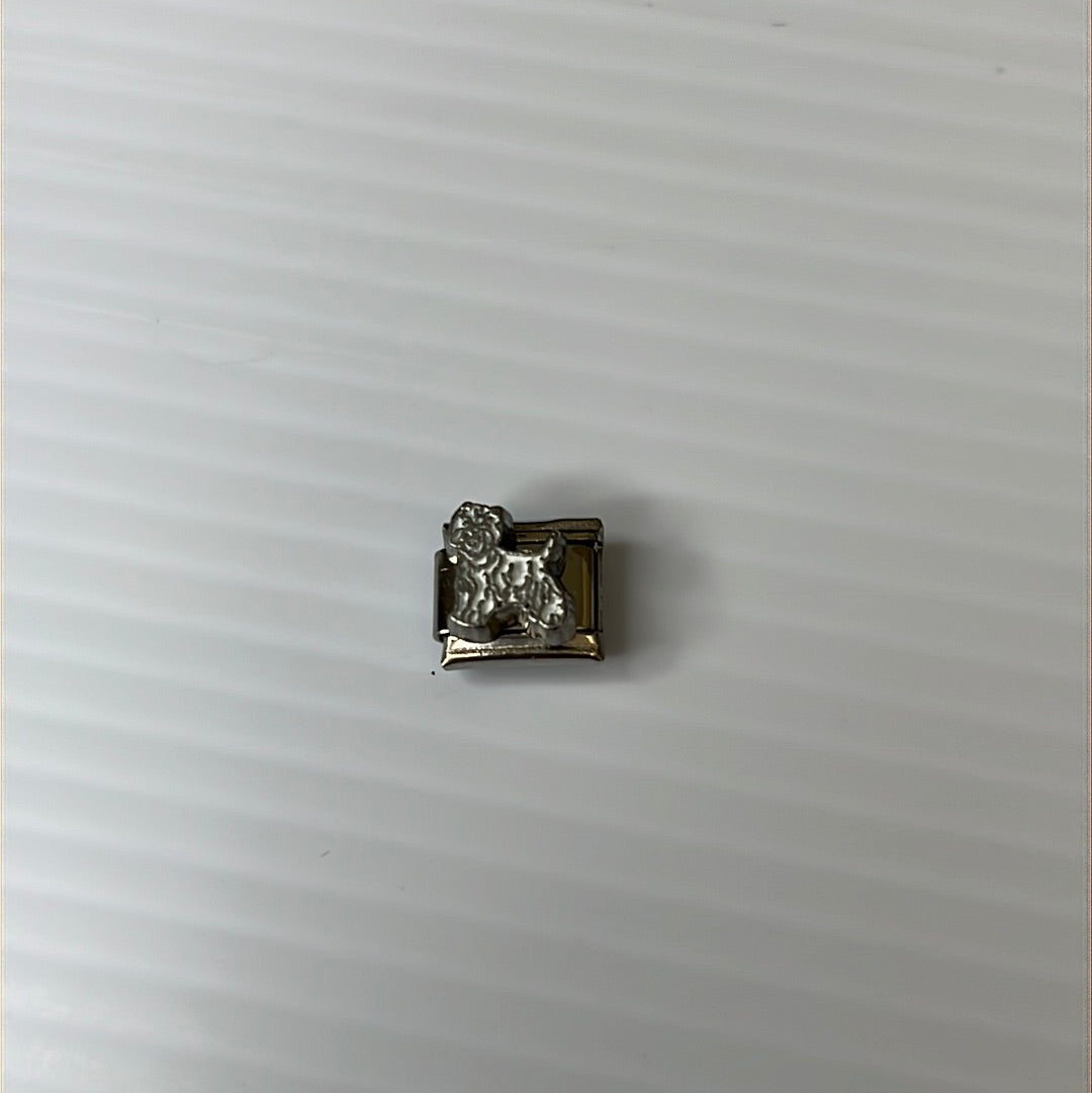 White Tiger Italian Link Charm