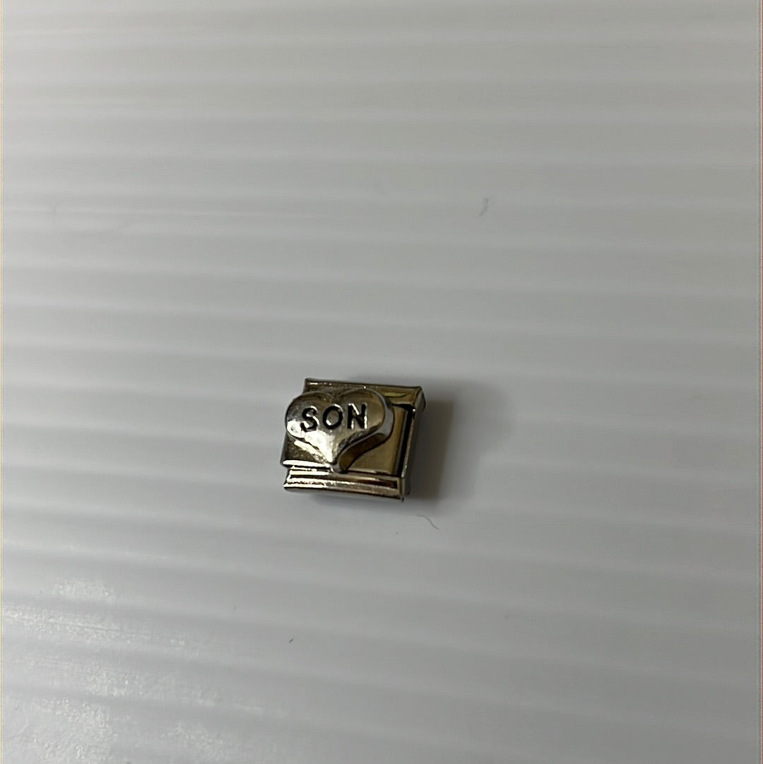 Son Italian Link Charm