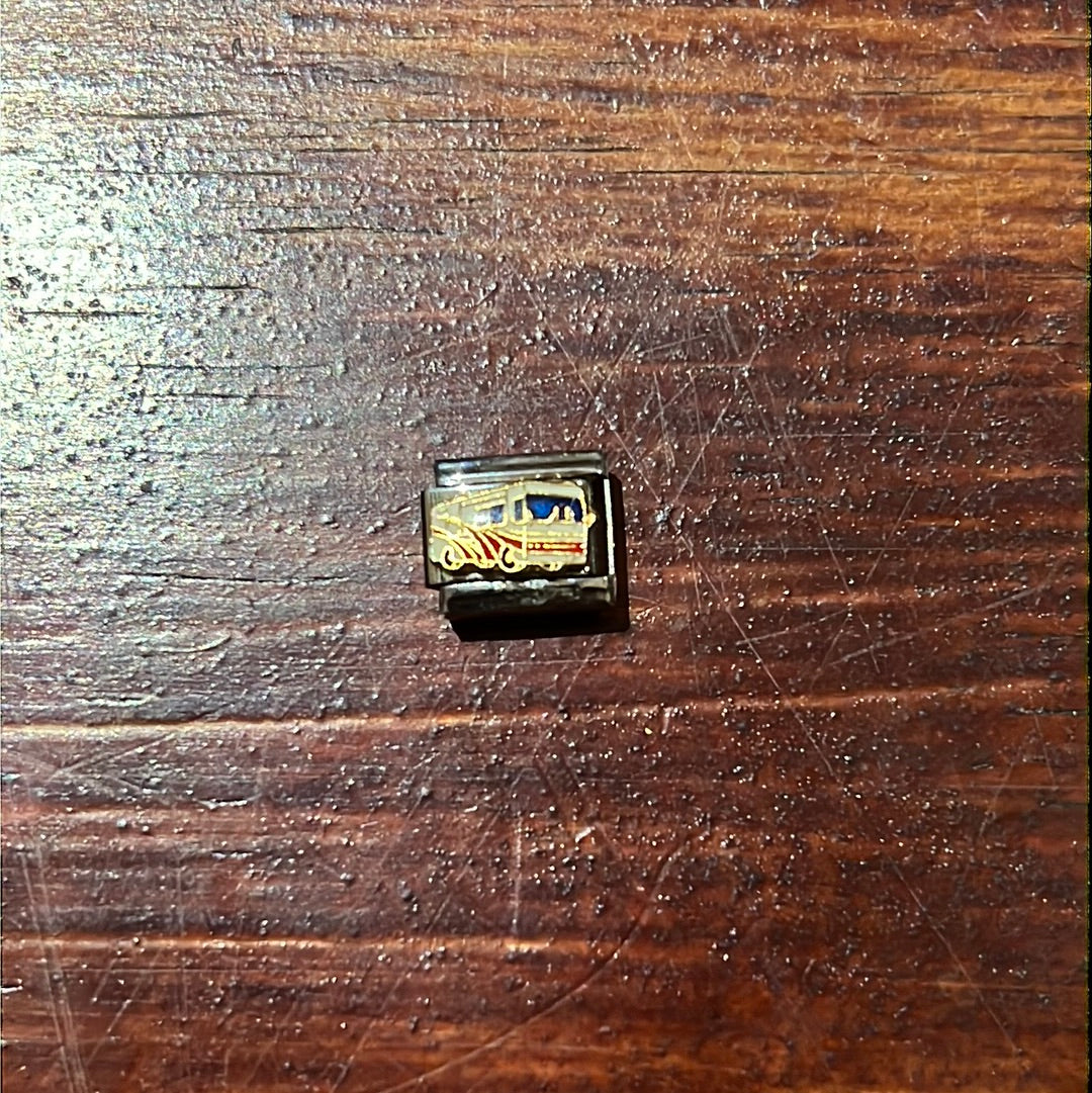 Firefighter Italian Link Charm