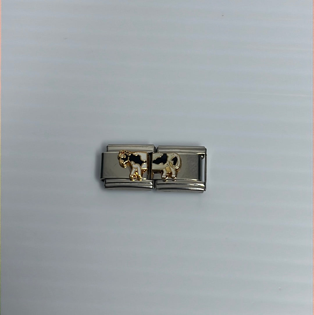 Cow Italian Link Charm