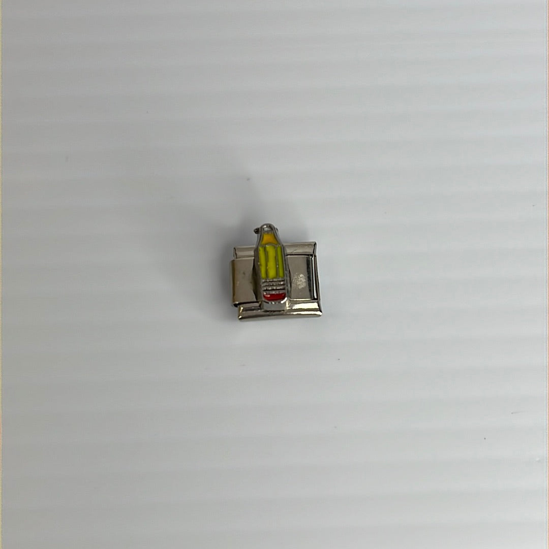 Pencil Italian Link Charm