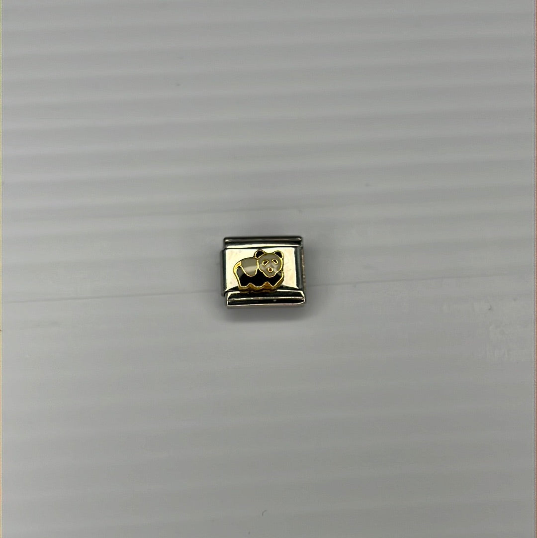 Panda Italian Link Charm