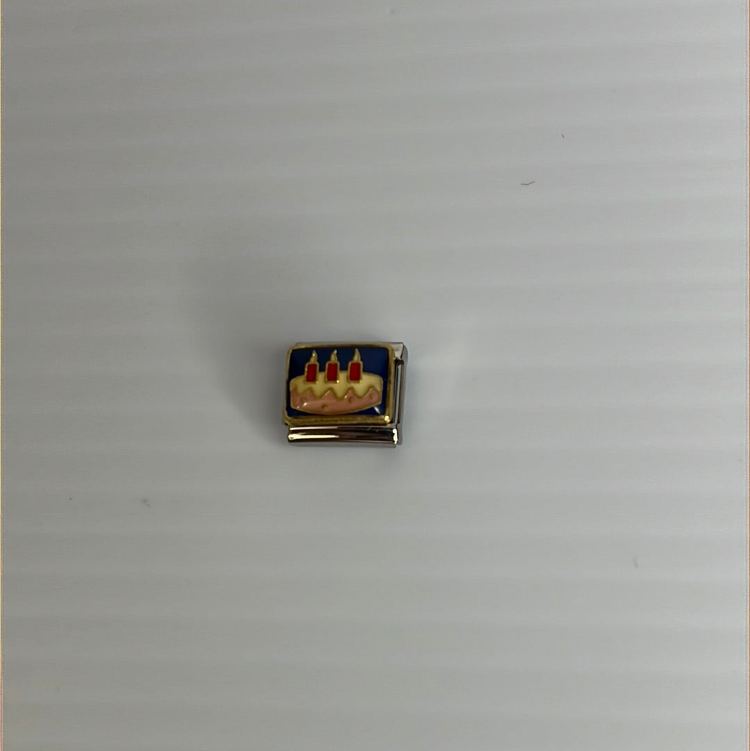 Cake Italian Link Charm