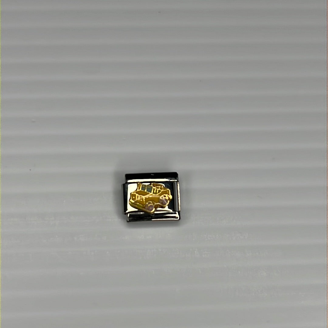 Jeep Italian Link Charm