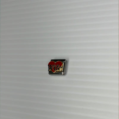 Wife Italian Link Charm