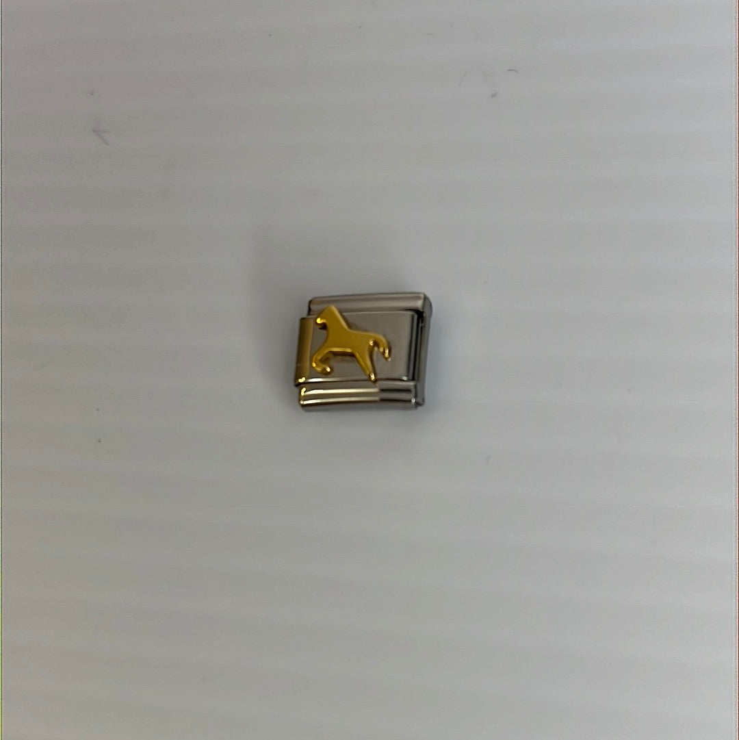 Horse Italian Link Charm