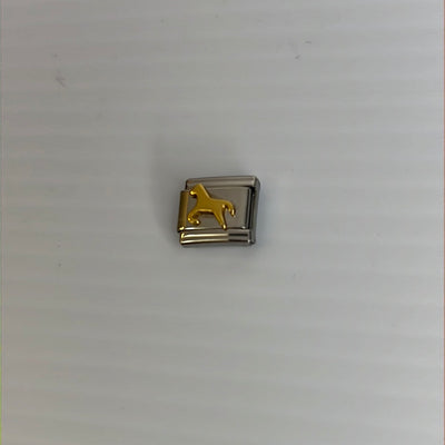 Horse Italian Link Charm