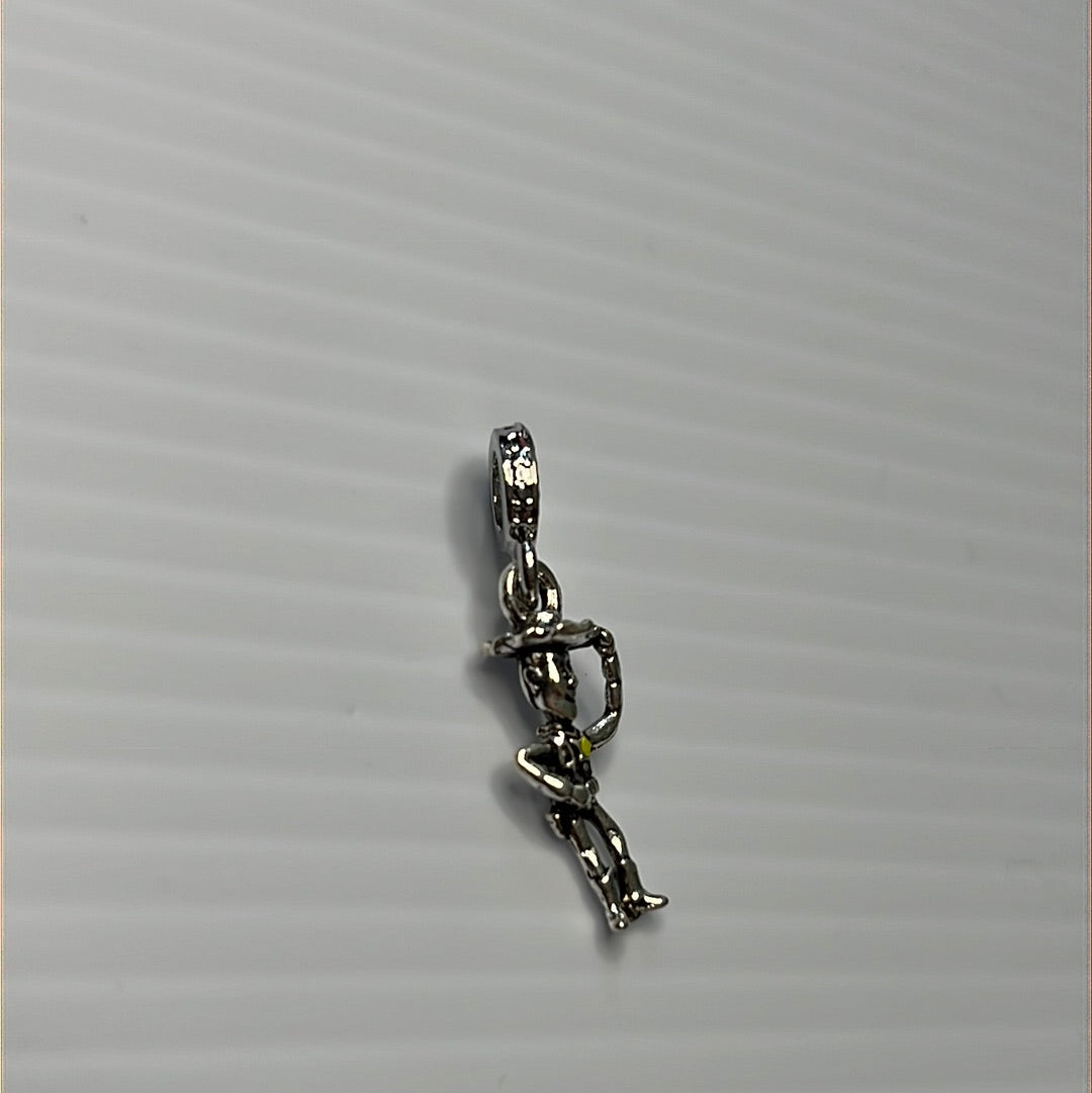 Woody Enamel Charm