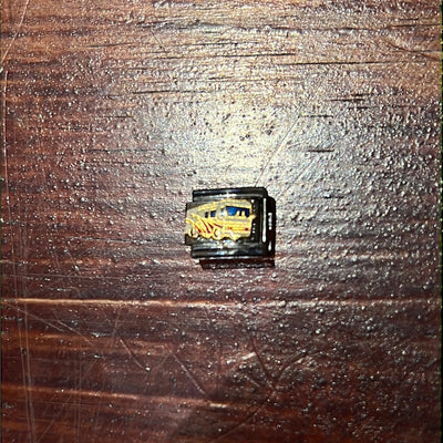 Firefighter Italian Link Charm
